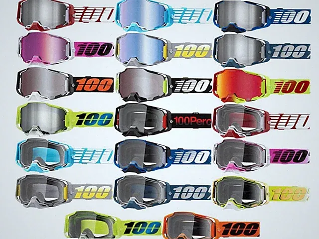 100% Armega Goggles Closeout Colors Adult Motocross Offroad MX/ATV/UTV Dirt Bike