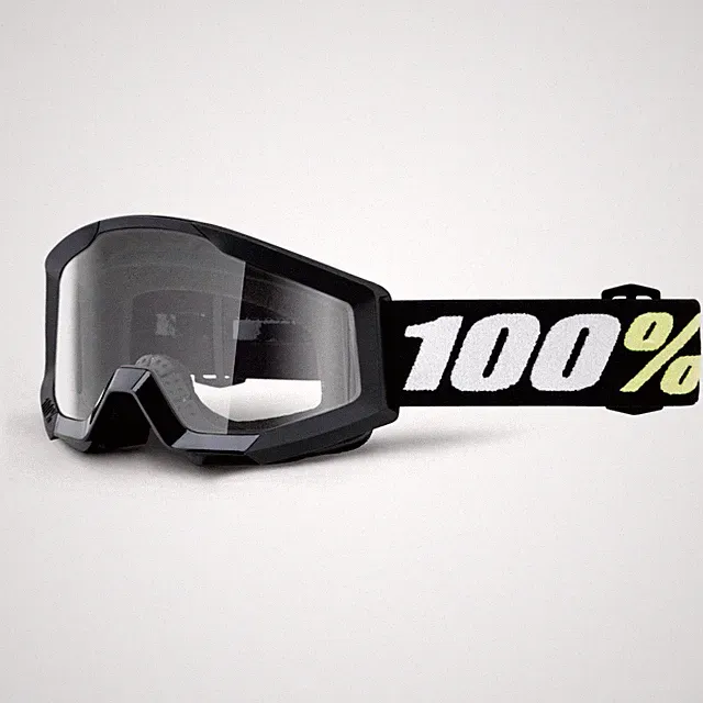 100% Strata 2 Mini Motocross & Mountain Biking Goggles - MX, MTB, Dirt Bike