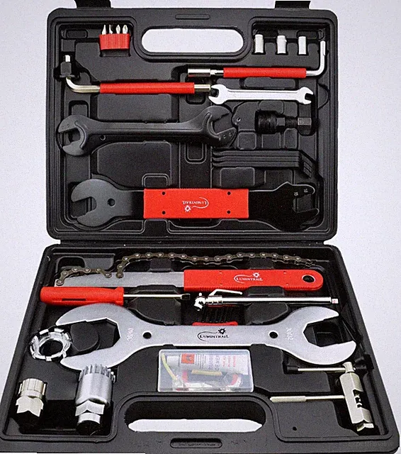 42 Piece Mountain, Dirt, and Road Bike Repair Tools Kits - Bicycle Maintenance T