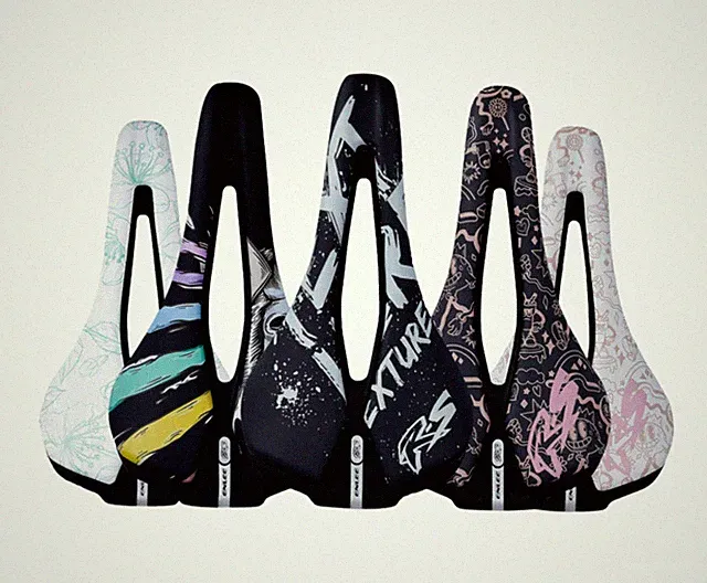 Bicycle Saddle Comfort Pressure Relief Road Mountain Bike Seat Gravel Race Enlee