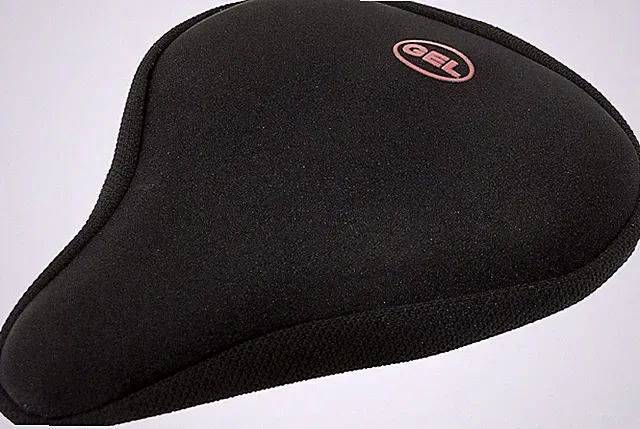 Comfort Bike Seat Gel Wide Saddle Cover Black