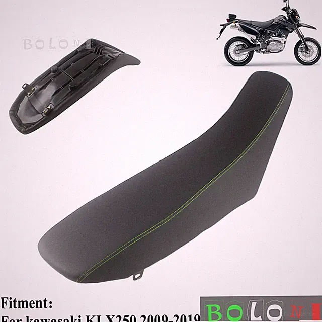 Complete Seat Assembly Dirt Bike Seat Cushion Fit kawasaki KLX250 KLX 250 09-19