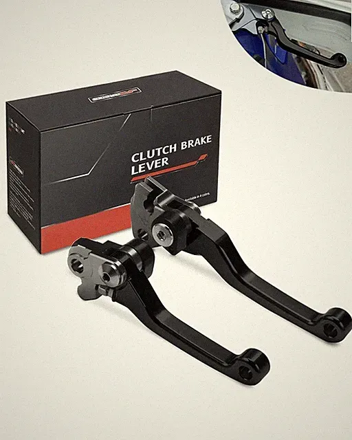 Dirt Bike Foldable Clutch Brake LeversClutch Lever Breakaway Levers for KX65...