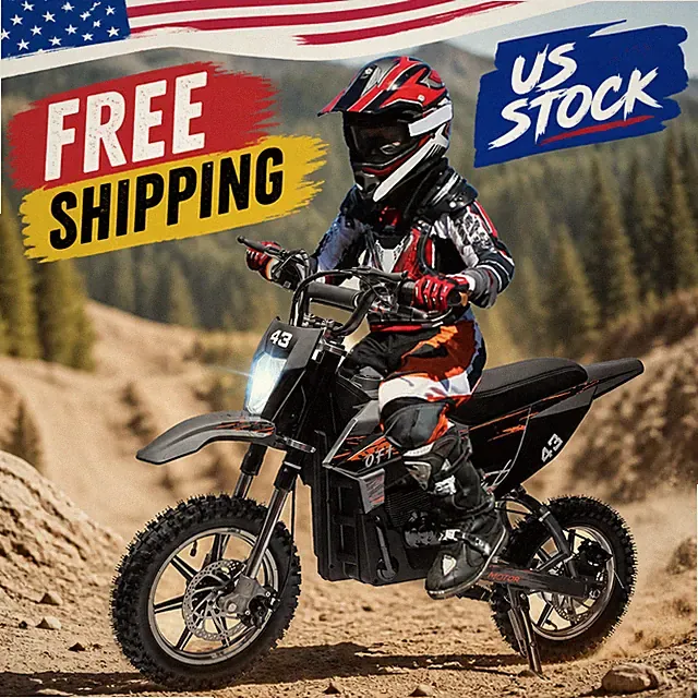 Dirt Bike for Kids 8-14 – 350w Brushless & 500w Brushed Motors Electric 36v