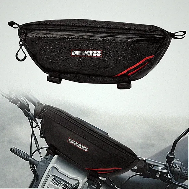 Dirt Bike Handlebar Bag - Waterproof & Durable Motorbike Tool Bags, Fits Ligh...