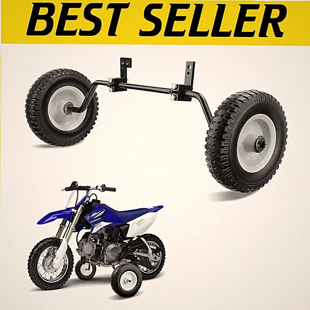 Dirt Bike Training Wheels for PW 50 Razor MX125, Universal Fit 50cc 49cc Kids US