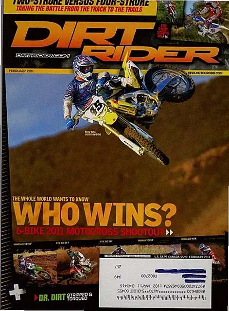Dirt Rider - 2011, February - Quinn Cody vs The Dakar 2011, Progrip Factory Tour