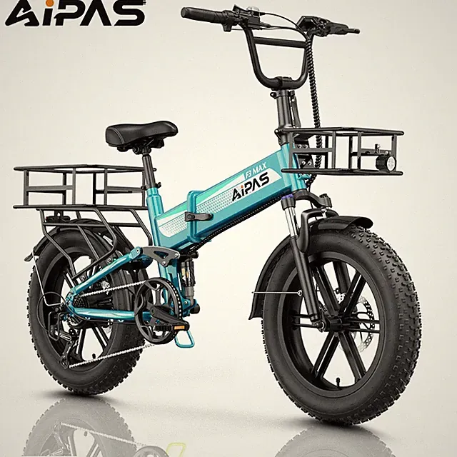 Electric Bikes for Adults 1800W 28MPH 85Miles 20"Fat Tire Mountain Bicycle