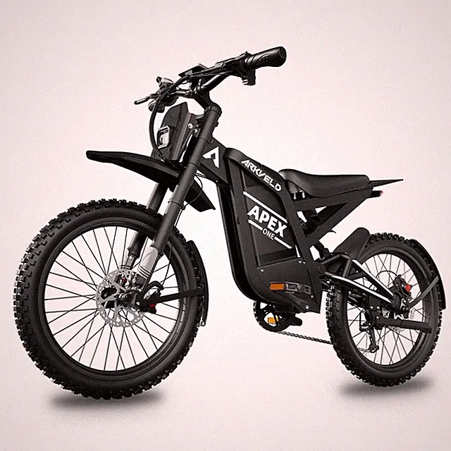 Electric Dirt Bike Adults Mountain Motorcycle Peak 3000W 48V 32AH 40MPH 80Miles