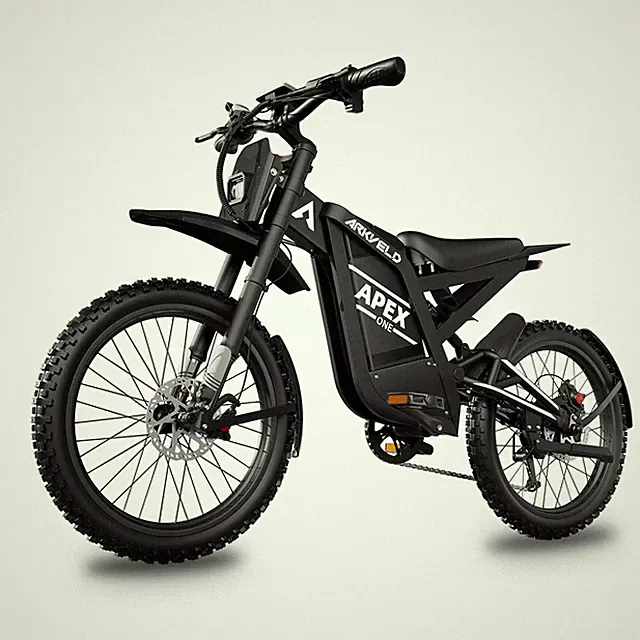 Electric Dirt Bike For Adult 3000W 48V 32AH Max 40MPH Mountain Motorcycle 80Mile