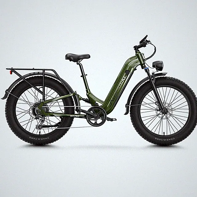 Fat Tire Electric Dirt Bike 1800w Adults 26" Electric Motorcycle Ebikes 17.5AH