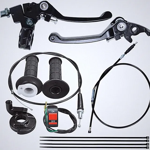 Folding Brake Lever Cable Kit for Pit Dirt Bikes