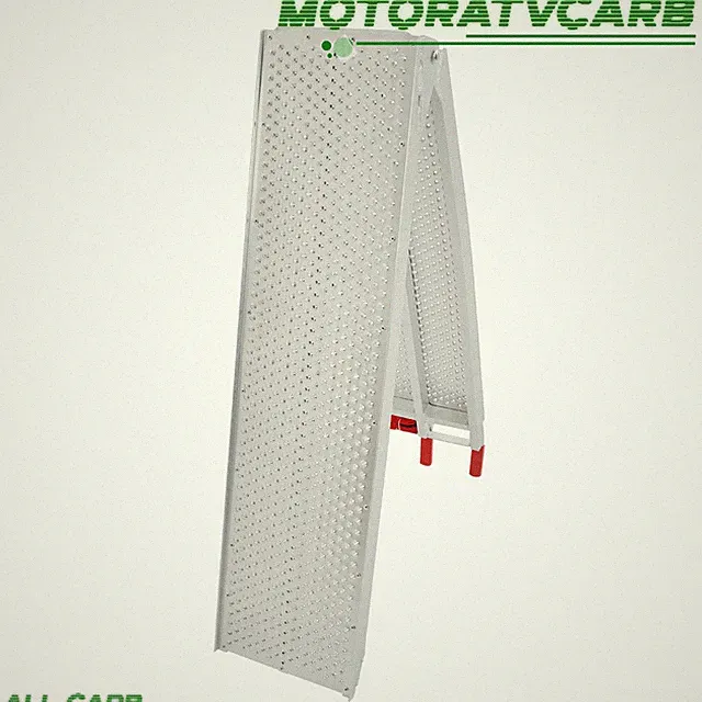 For SUV Dirt Bike 1PC 7.5FT x 6" 750LBS Folding Motorcycle Loading Ramp Aluminum