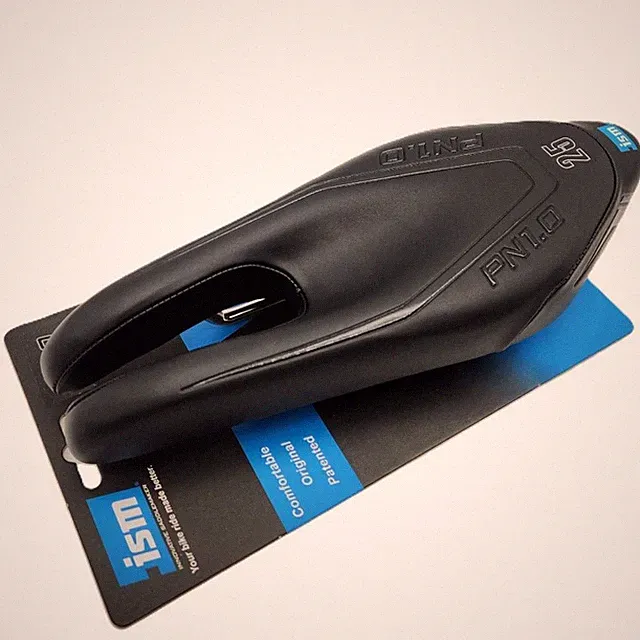 ISM PN 1.0 Split-Nose Road Bicycle Saddle Triathlon Time-Trial 270 x 110mm Black