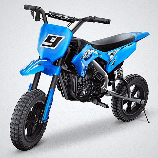 Kids Motorcycle Electric Dirt Bike 24V BLDC 350W Motor 11MPH Speed 12" Air Tires