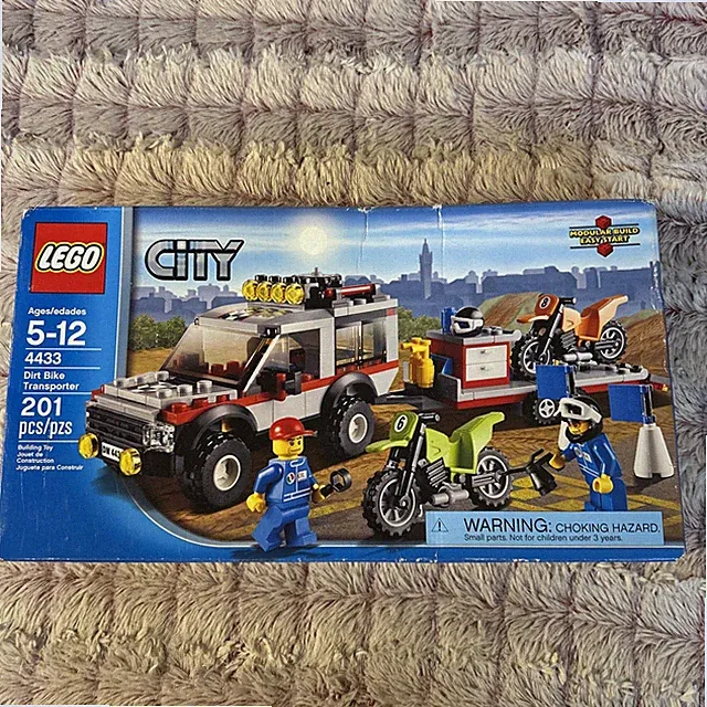 LEGO CITY: Dirt Bike Transporter (4433)-Brand New In Factory Sealed Box