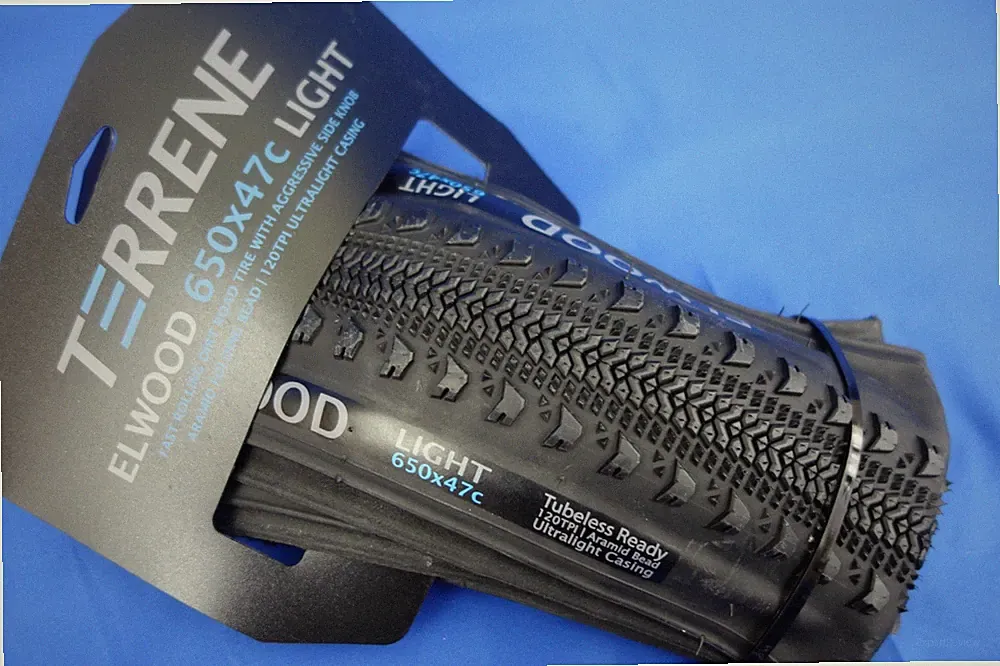 New Terrene ELWOOD Light 650B x 47c Gravel, Dirt Road Bike Tire 27.5"
