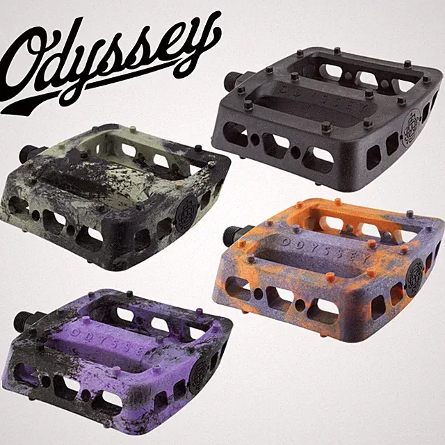 Odyssey MX Twisted PC PRO BMX Platform Pedals 9/16 Strong Park Bike Choose Color