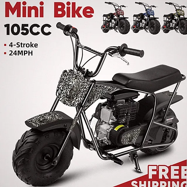 Oryxearth 105CC Mini Dirt Bike Adult 4-Stroke Gas Powered Off Road Moto Camo