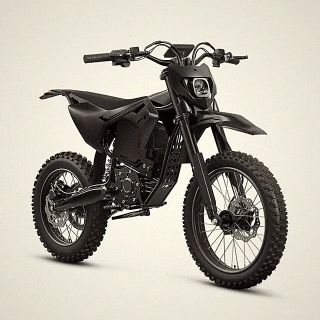 QRONGE Electric Dirt Bike 4500W Peak Electric Motorcycle 60V 28.8AH 50MPH L Size