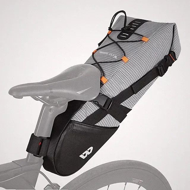 WEST BIKING Bike Bicycle Foldable Under Seat Saddle Tail Bag Waterproof 10L